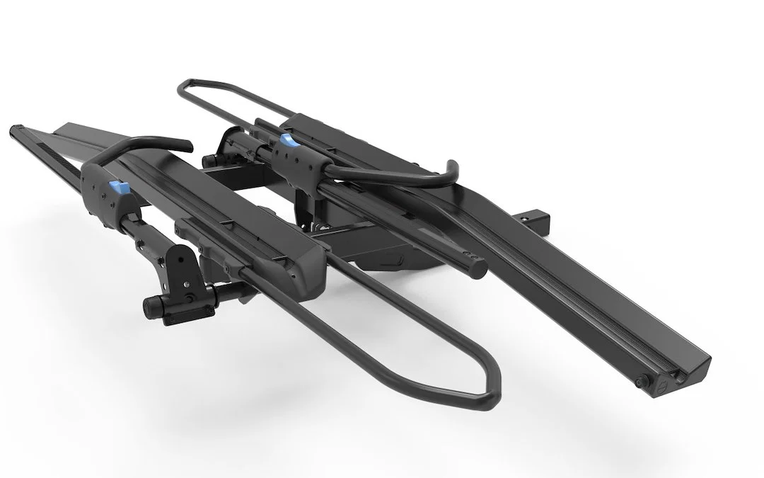 10264 – RHINO RACK Bike Rack, 2 Inch Receiver Hitch Mount Holds 2 Bikes 160 Pound Weight Capacity Tray And Bike Tire ...